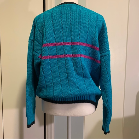 Rare 1980's Here's A Hug Sweater Vintage - Picture 4 of 6